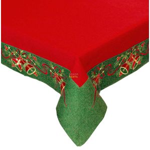 Forbyt, Vianočný obrus, Kráľovské Vianoce, červený 85 x 85 cm